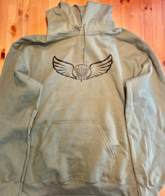 AV8 Wing Hoodie (Military Green)